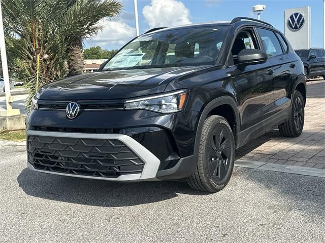 new 2025 Volkswagen Taos car, priced at $26,905