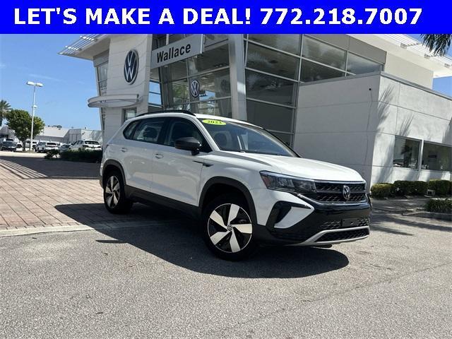 used 2023 Volkswagen Taos car, priced at $19,995