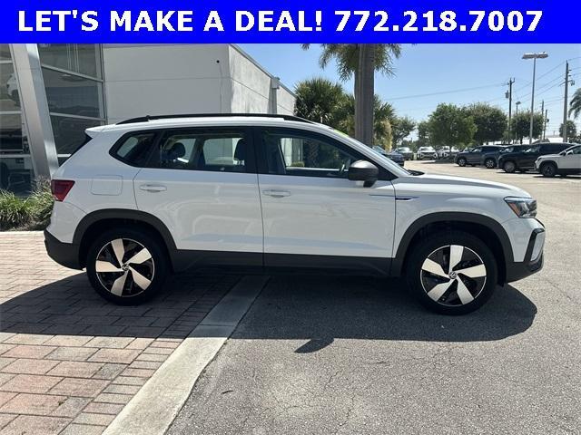 used 2023 Volkswagen Taos car, priced at $19,995