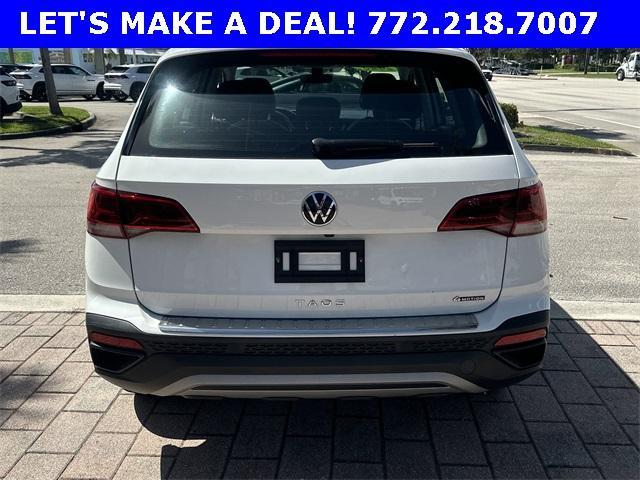 used 2023 Volkswagen Taos car, priced at $19,995