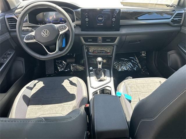 new 2025 Volkswagen Taos car, priced at $33,021