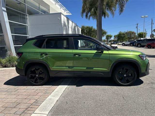 new 2025 Volkswagen Taos car, priced at $33,021