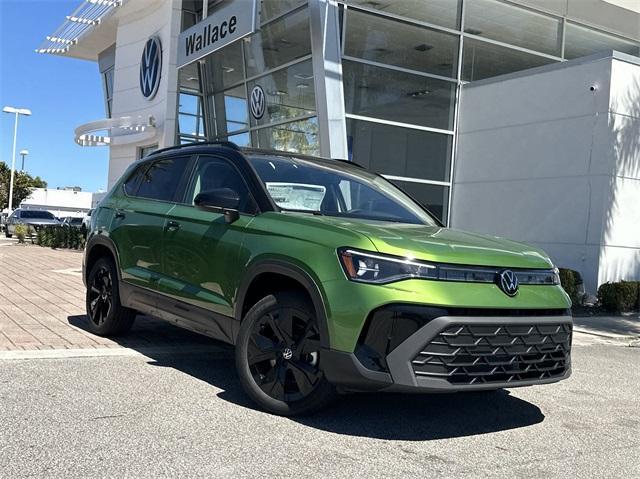 new 2025 Volkswagen Taos car, priced at $33,021