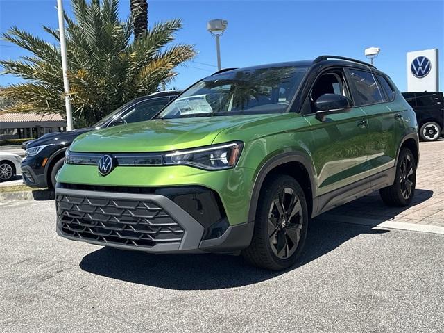 new 2025 Volkswagen Taos car, priced at $33,021