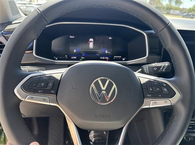 new 2025 Volkswagen Taos car, priced at $33,021