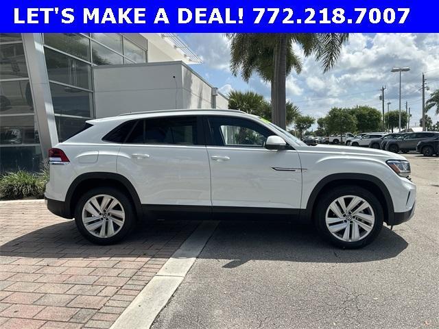 used 2021 Volkswagen Atlas Cross Sport car, priced at $24,995