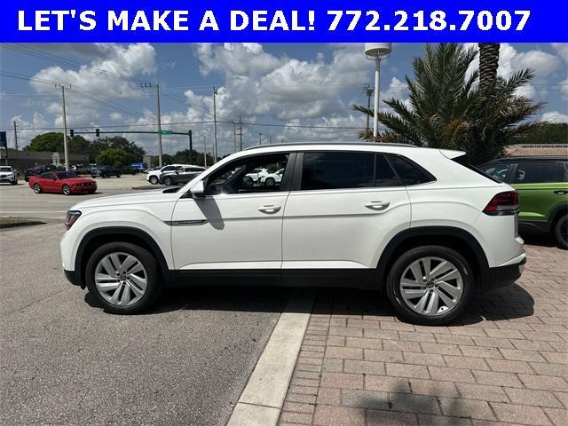 used 2021 Volkswagen Atlas Cross Sport car, priced at $24,995