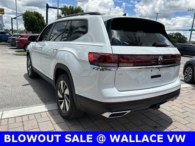 new 2024 Volkswagen Atlas car, priced at $44,506