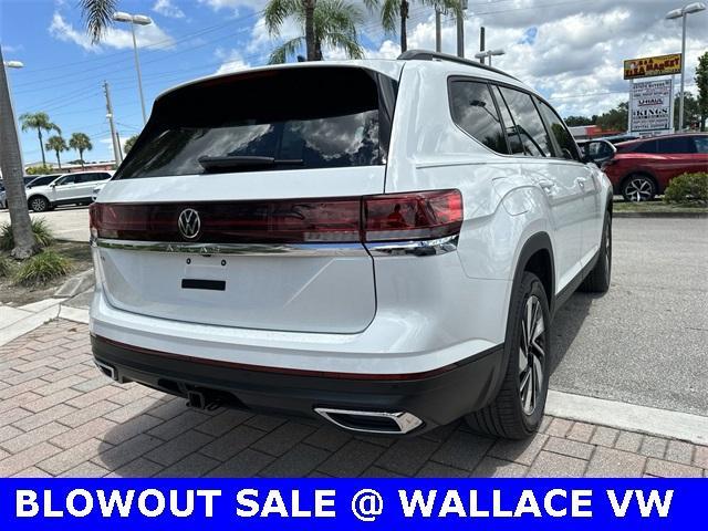 new 2024 Volkswagen Atlas car, priced at $44,506