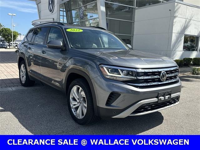 used 2022 Volkswagen Atlas car, priced at $27,895