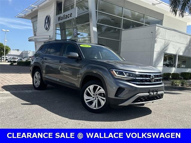 used 2022 Volkswagen Atlas car, priced at $29,985