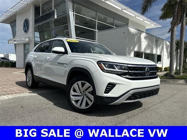 used 2022 Volkswagen Atlas Cross Sport car, priced at $28,850