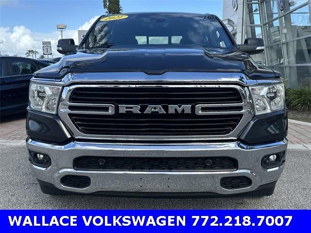 used 2021 Ram 1500 car, priced at $33,450