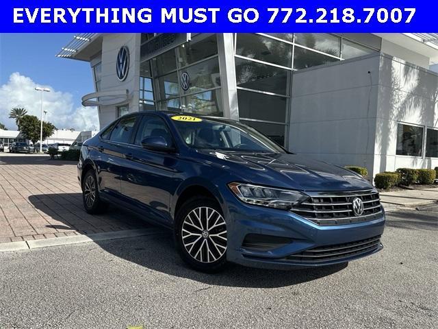 used 2021 Volkswagen Jetta car, priced at $16,550