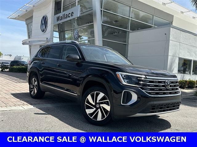 new 2024 Volkswagen Atlas car, priced at $51,396