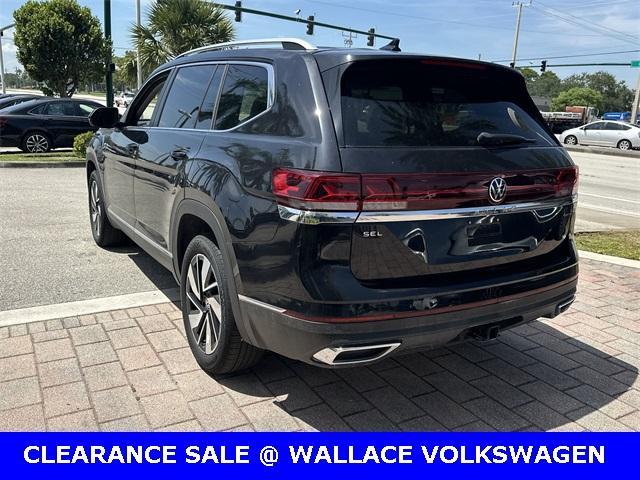 new 2024 Volkswagen Atlas car, priced at $51,396