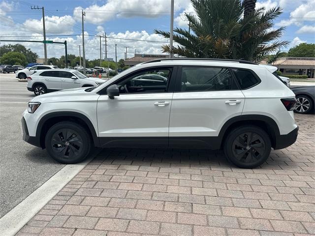 new 2025 Volkswagen Taos car, priced at $27,011