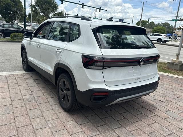 new 2025 Volkswagen Taos car, priced at $27,011