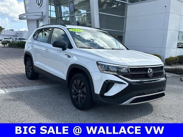 used 2023 Volkswagen Taos car, priced at $19,995