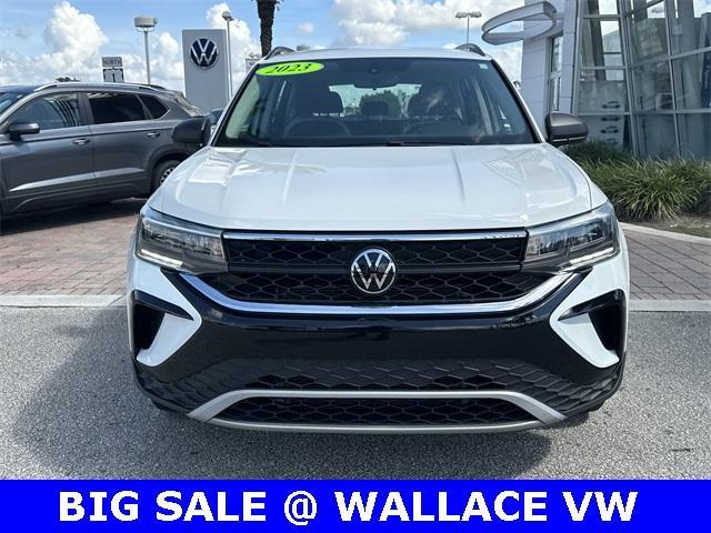 used 2023 Volkswagen Taos car, priced at $19,995