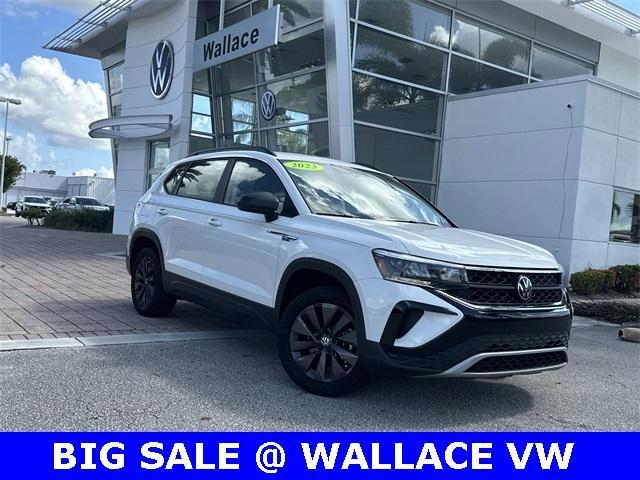 used 2023 Volkswagen Taos car, priced at $19,995