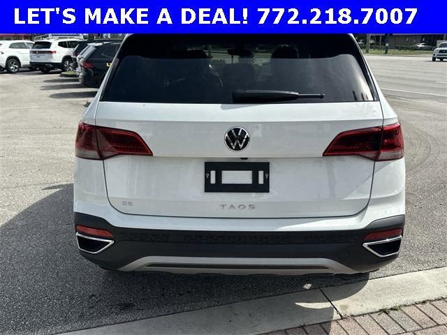 new 2024 Volkswagen Taos car, priced at $30,161