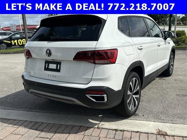 new 2024 Volkswagen Taos car, priced at $30,161