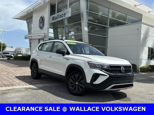 used 2022 Volkswagen Taos car, priced at $17,495