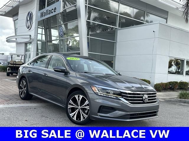 used 2021 Volkswagen Passat car, priced at $16,595