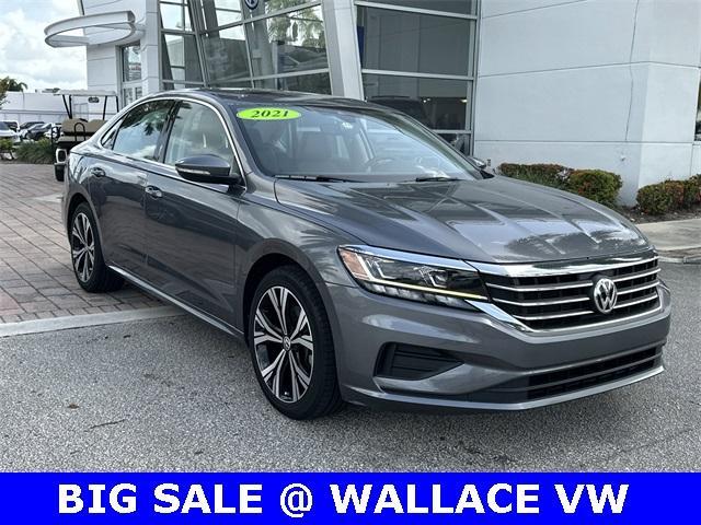 used 2021 Volkswagen Passat car, priced at $16,595