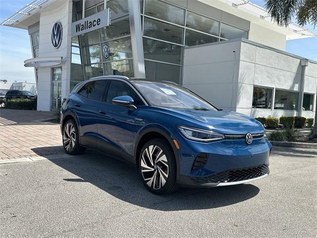 new 2025 Volkswagen ID.4 car, priced at $59,376