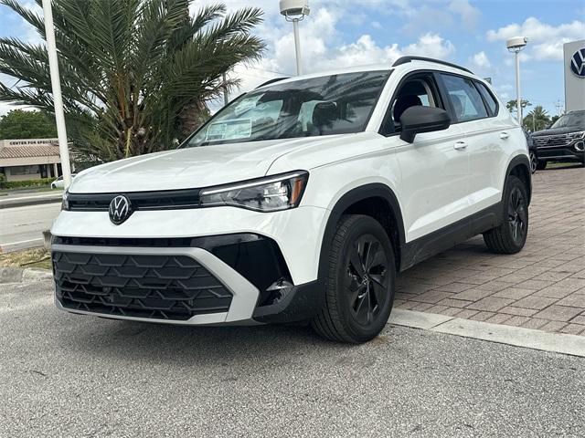 new 2025 Volkswagen Taos car, priced at $26,905
