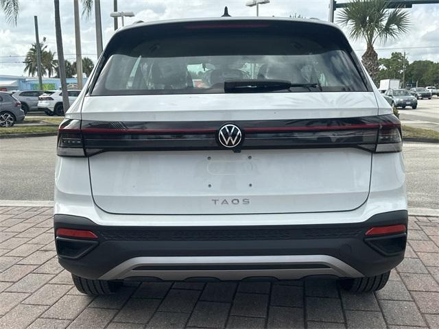 new 2025 Volkswagen Taos car, priced at $26,905