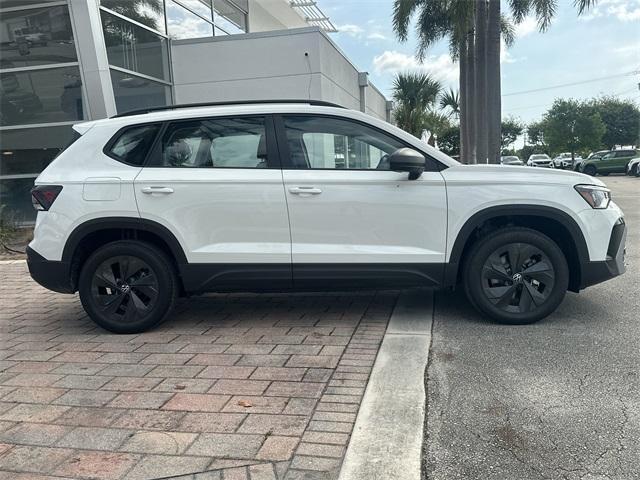 new 2025 Volkswagen Taos car, priced at $26,905