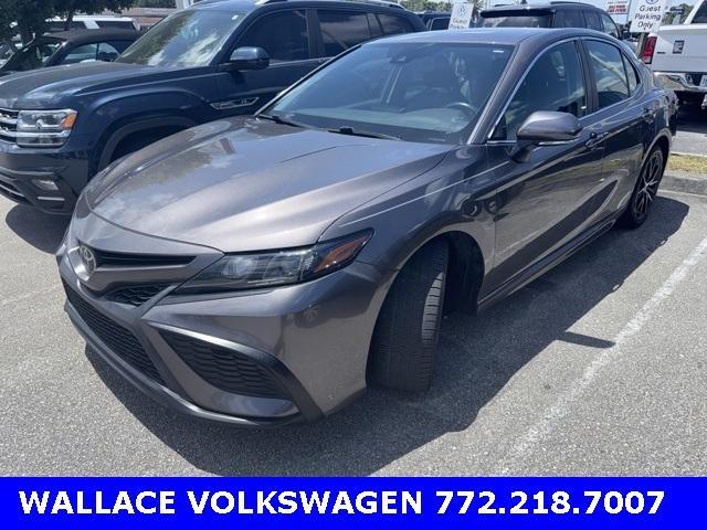 used 2021 Toyota Camry car, priced at $22,998