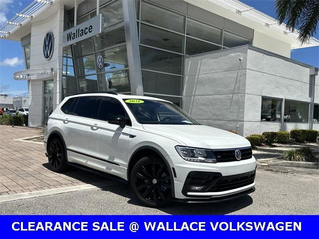 used 2021 Volkswagen Tiguan car, priced at $20,550