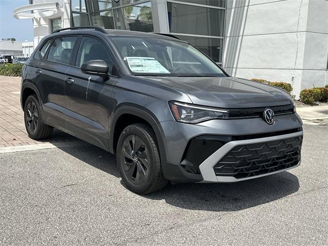 new 2025 Volkswagen Taos car, priced at $27,011