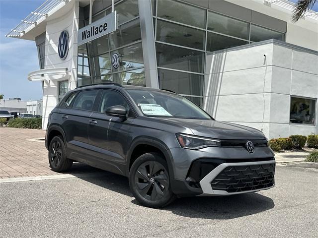 new 2025 Volkswagen Taos car, priced at $27,011