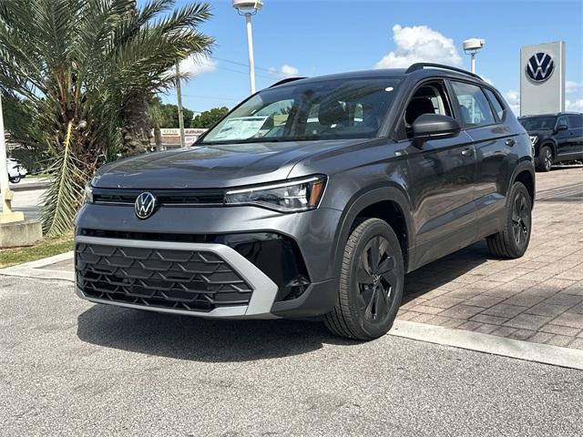 new 2025 Volkswagen Taos car, priced at $27,011
