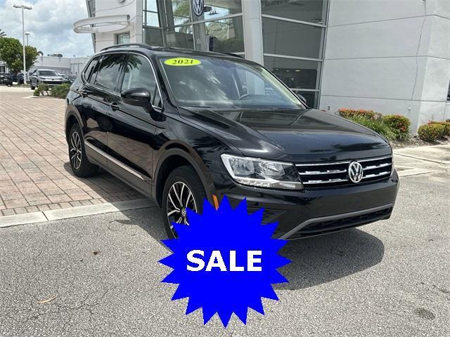 used 2021 Volkswagen Tiguan car, priced at $20,598