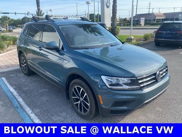 used 2021 Volkswagen Tiguan car, priced at $23,550