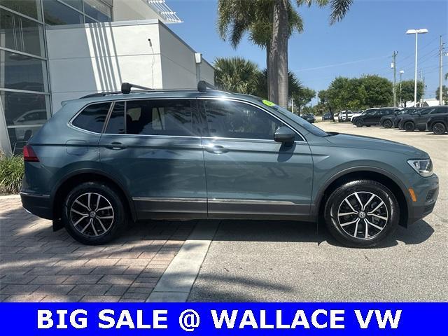 used 2021 Volkswagen Tiguan car, priced at $19,485