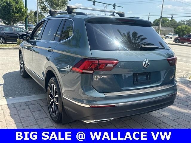used 2021 Volkswagen Tiguan car, priced at $19,485