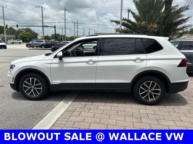 used 2021 Volkswagen Tiguan car, priced at $17,595