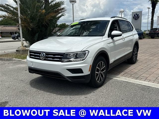 used 2021 Volkswagen Tiguan car, priced at $17,595