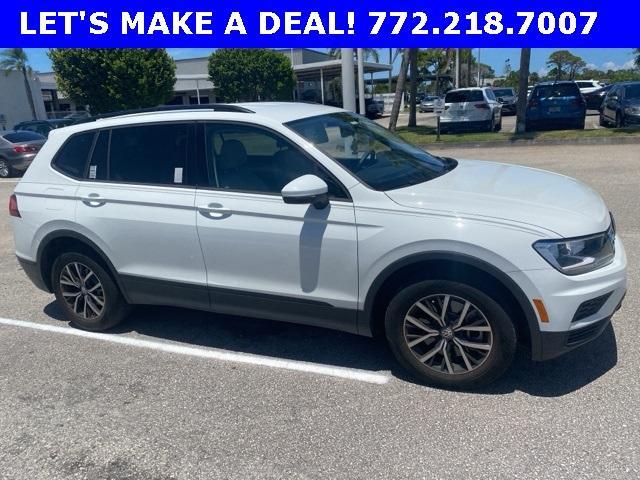 used 2021 Volkswagen Tiguan car, priced at $19,995