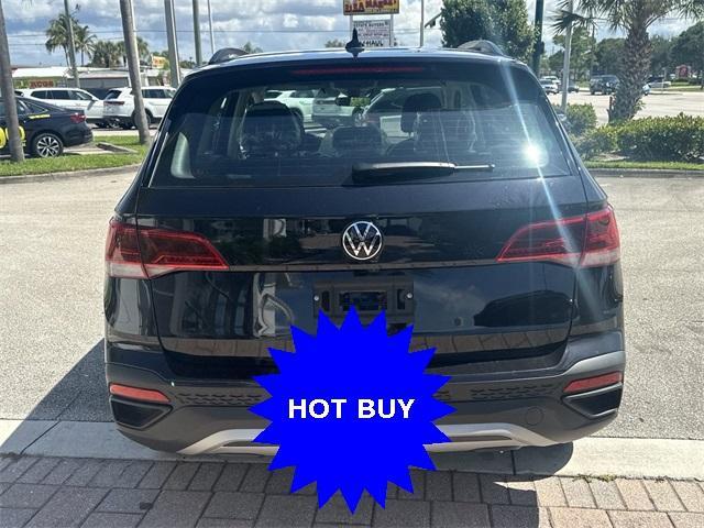 new 2024 Volkswagen Taos car, priced at $26,011