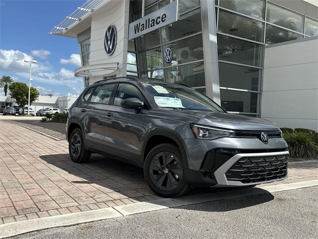new 2025 Volkswagen Taos car, priced at $26,905