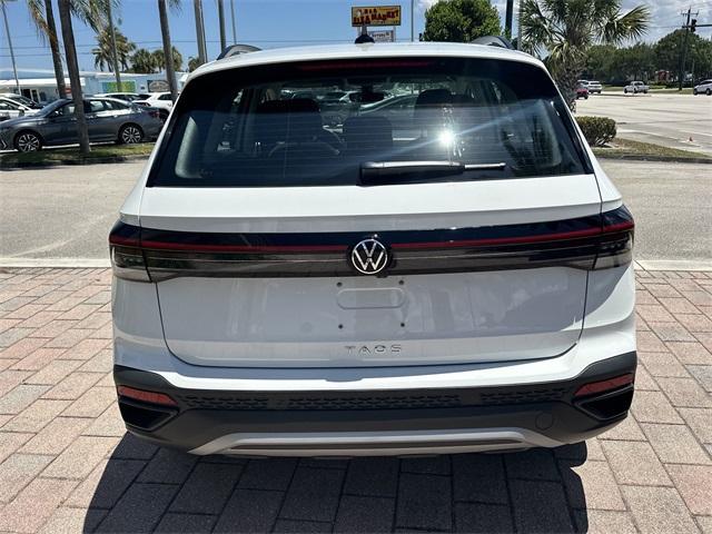 new 2025 Volkswagen Taos car, priced at $27,011