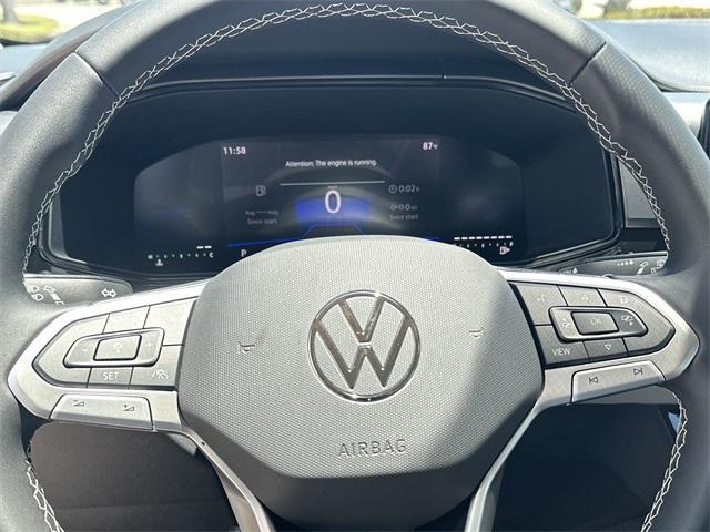 new 2025 Volkswagen Taos car, priced at $27,011